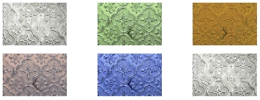 Glaspaket ORIENTAL - 6 Tafeln, ca 20x30cm - Top-Angebot!
