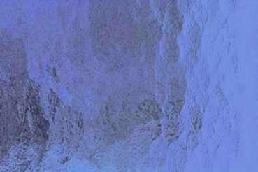 Gusskathedralglas blau