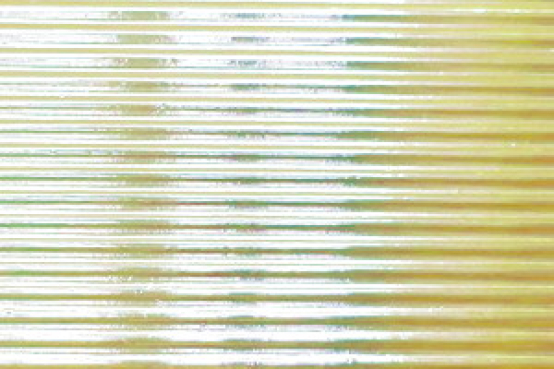 Linienglas blassgelblich