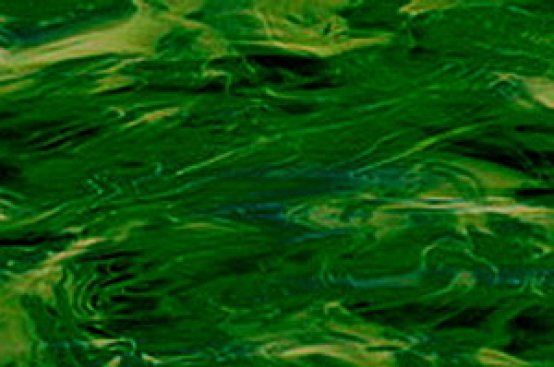 dunkelgrün marmoriertes Tiffanyglas