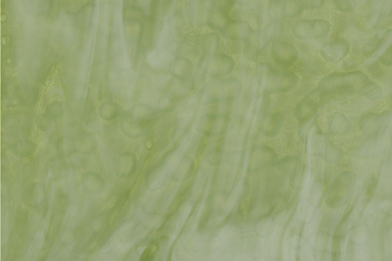 Bullseye 6207  CELERY LIME GREEN Mottled