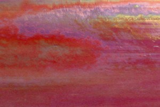 rot,marmoriert irisierend