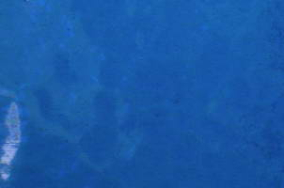 Tischkathedralglas, mittelblau,,