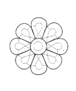 Bevelcluster 9-teilig