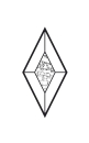 Eisblumen-Bevel, Raute, 2