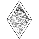 Eisblumen-Bevel, Raute, 6x9"