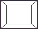 bevel 3"x4"