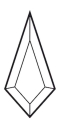 Bevel, Tropfen 2x4"