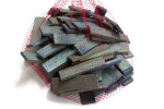 Klotzholz blau