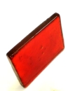 Glasdalle orangerot
