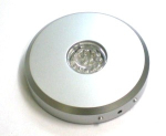 LED Leuchtsockel silber 15 LEDs