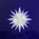 Friesecke Sternreplik blau