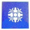 Friesecke Lilienreplik blau