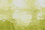 Baoli,Fusingglas, kathedral,gelbgrün