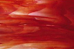 Bullseye,Fusingglas 2124,rot,marmoriert,