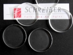 Muggel flach, farblos 25mm