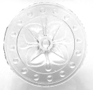 rosette,4-Blatt,farblos,100mm,