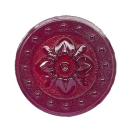 rosette 4-Blatt rot 70mm,