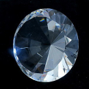 Glas-Diamant klar, ca 150mm / 15cm