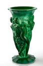 Vase grosse Weinlese jadeglas