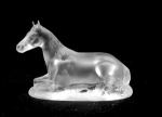 Glasfigur Pferd