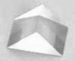 Glasprisma 50x35mm mit einem 90° Winkel
