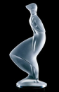 Figur Mädchen im Wind