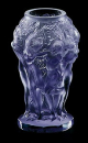Art Deco, Vase Kleine Weinlese in edelblau,
