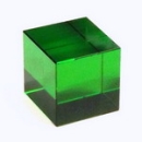 Glaswürfel 40mm grün