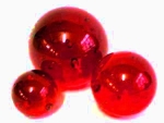 Glaskugel 35mm rot