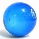 Glaskugel 35mm mittelblau