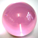 Kristallglaskugel 150mm pink
