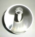 Kristallglaskugel 90mm klar mit Lochbohrung