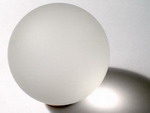 Glaskugel 100mm Matt