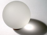 Glaskugel 80mm Matt