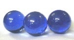 Glaskugel 35mm blau glänzend