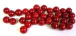 Glasmurmel 16mm rot