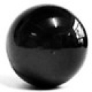 Kristallglaskugel 30mm schwarz
