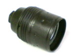 Fassung E27 braun