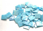 Flachmosaik himmelblau