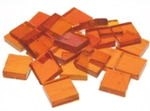 Flachmosaik transparent orange