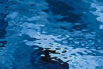 134W-F, blau, Waterglass,