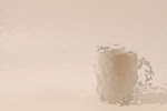 568,English Muffle Ornamentglas Champagne