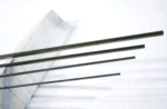 Perlenstäbe aus Edelstahl 3mm