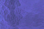 Tischkathedralglas blauviolett