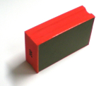 Diamantpad rot